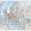 National Geographic: Europe Classic Enlarged Wall Map (46 x 35.75 inches) (National Geographic Reference Map)