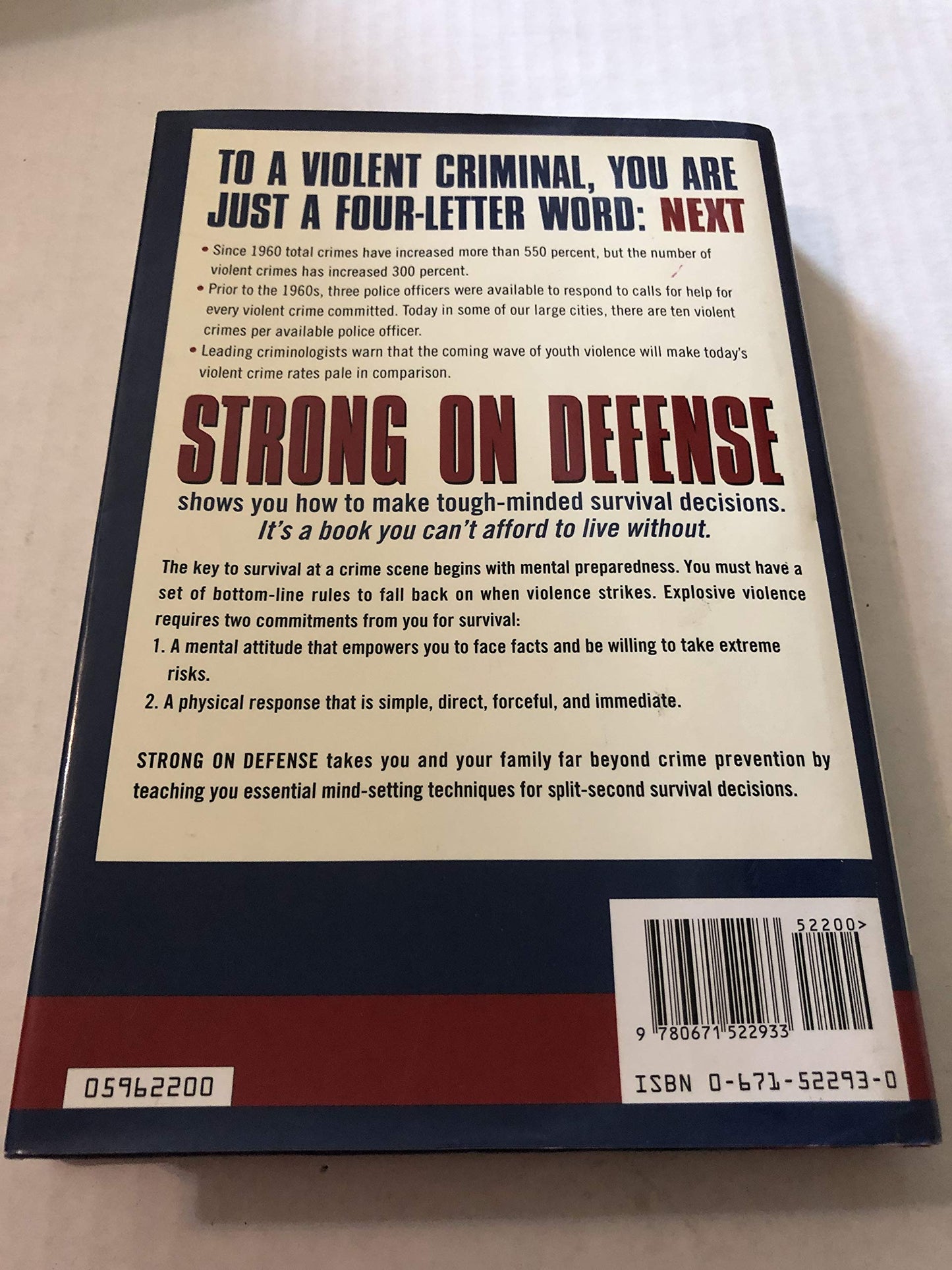 Strong on Defense: Survival Rules to Protect you and your Family from Crime