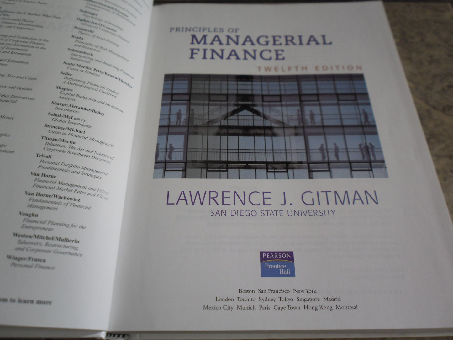 Principles of Managerial Finance by Gitman, Lawrence J.