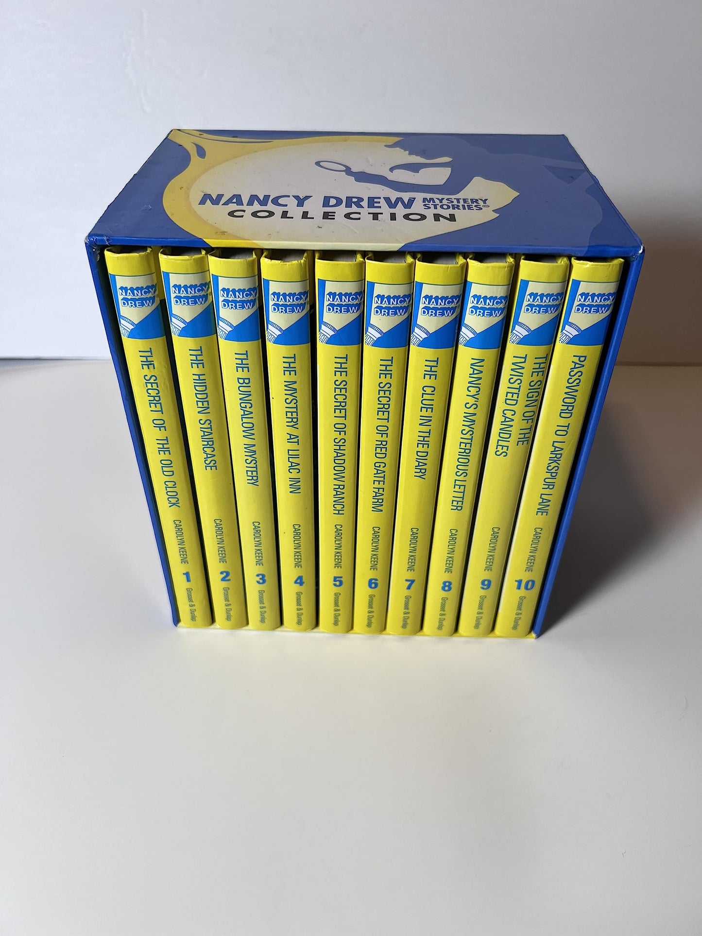 Nancy Drew Set Books 1-10 by Carolyn Keene