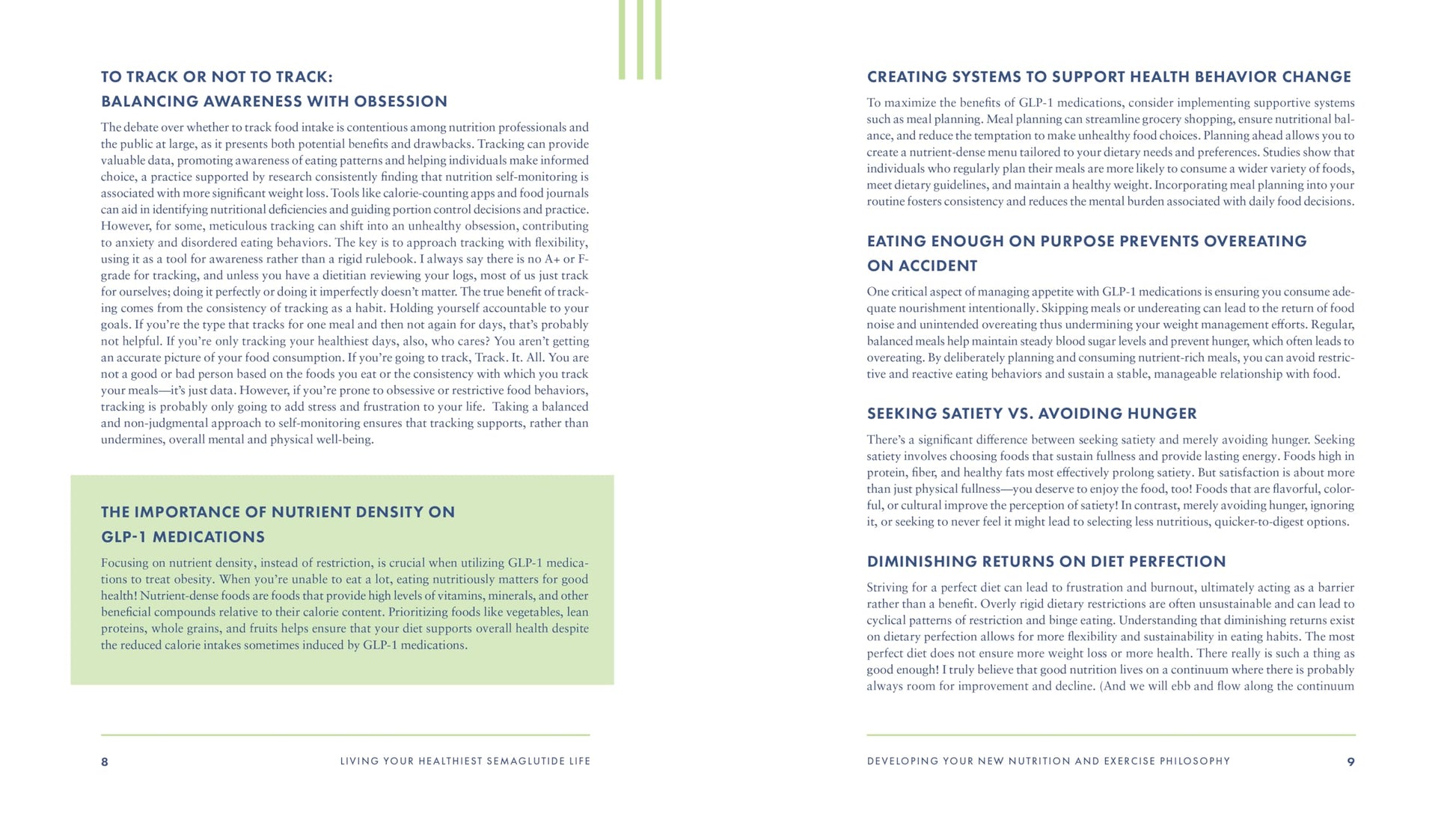 Living Your Healthiest Semaglutide Life: A Complete Guide to Nutrition and Mindset While on GLP-1 Medications