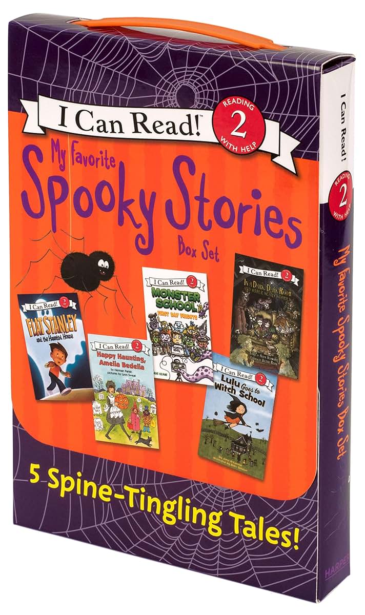 My Favorite Spooky Stories Box Set: A Box of 5 Halloween Books for Beginning Readers (I Can Read Level 2)