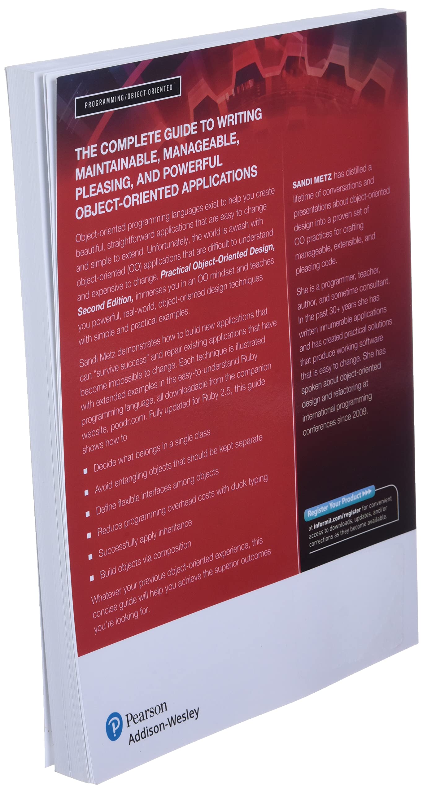 Practical Object-Oriented Design: An Agile Primer Using Ruby