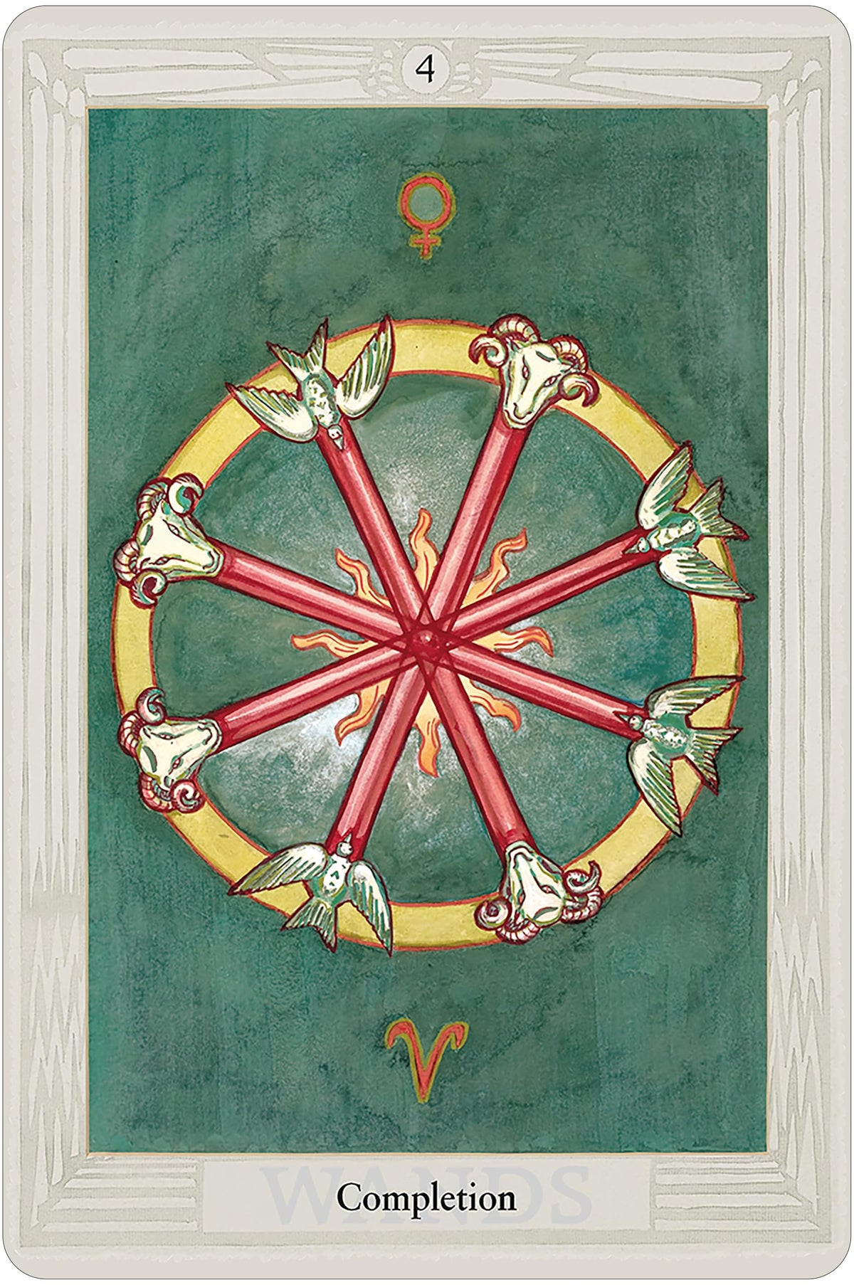 Crowley Thoth Tarot (Premier Edition - Small): Premier Edition with Small 78-Card Crowley Thoth Tarot Deck by Aleister Crowley, Painted by Lady Frieda Harris, Astrological & Qabalistic Symbolism, Includes Booklet & Full-Color Spread Sheet