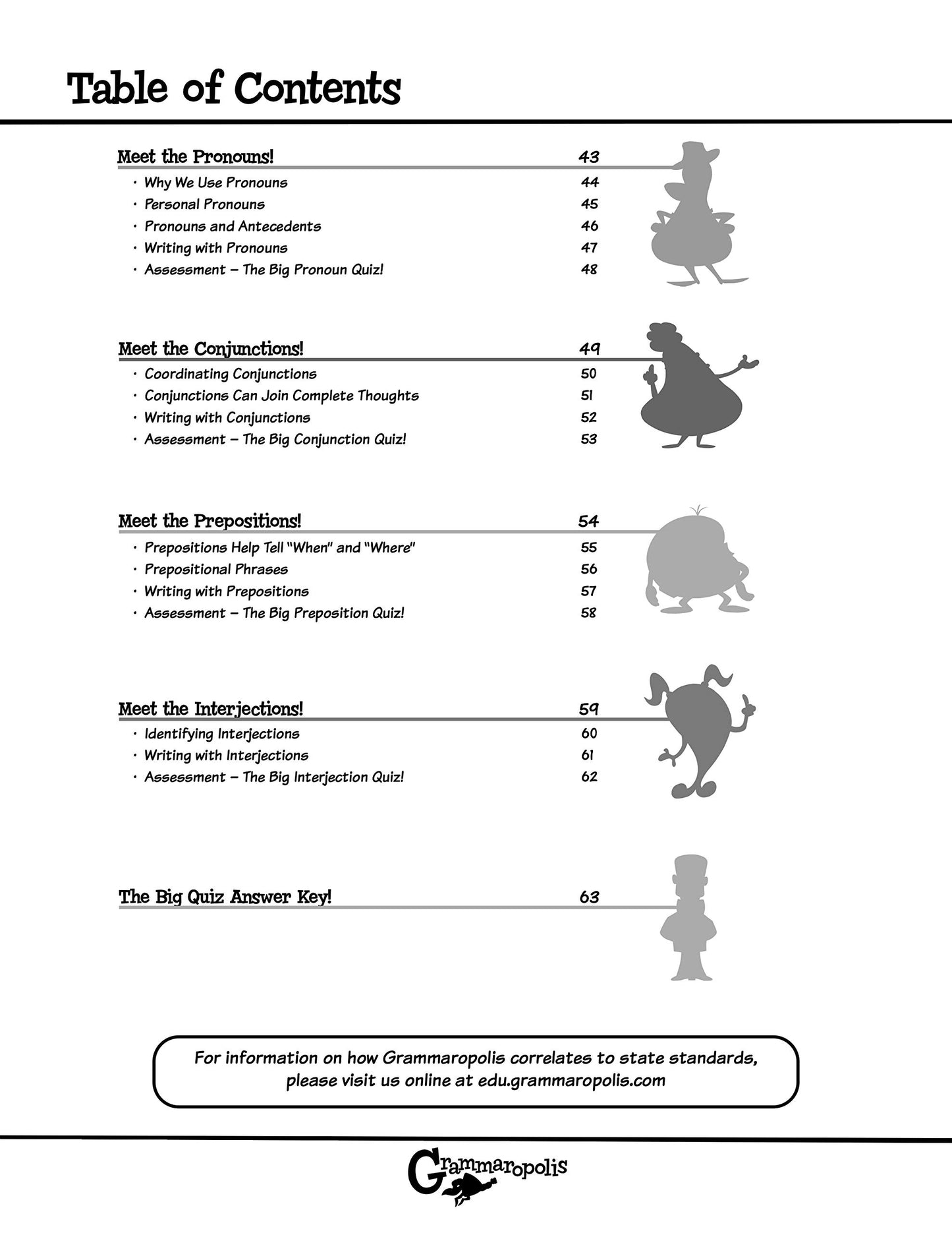The Parts of Speech Workbook, Grade 1 (Grammaropolis Grammar Workbooks)