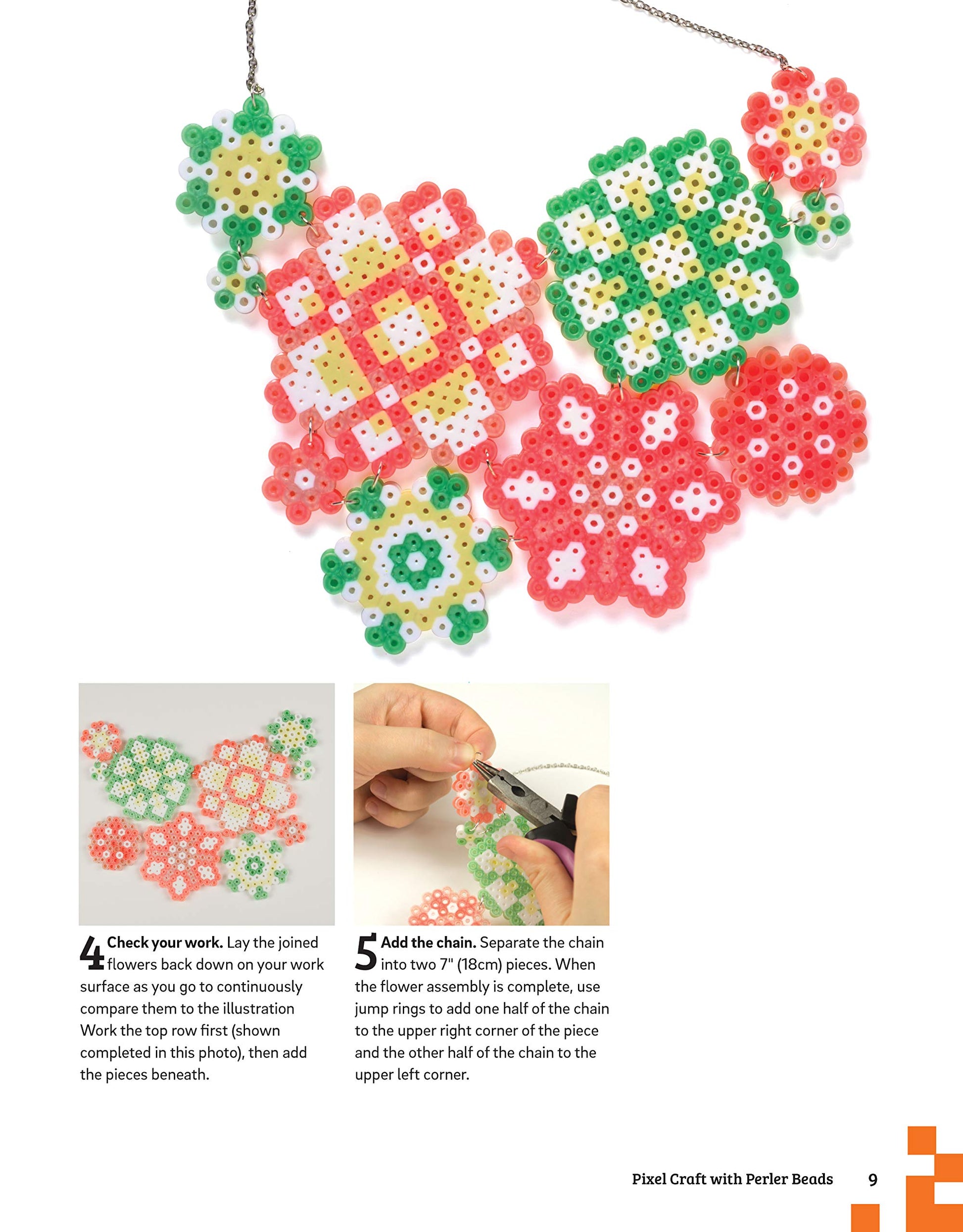 Pixel Craft with Perler Beads: More Than 50 Patterns: Patterns for Hama, Perler, Pyssla, Nabbi, and Melty Beads (Design Originals) Retro 8-Bit Wearables, Jewelry, & Home Decor, Step-by-Step