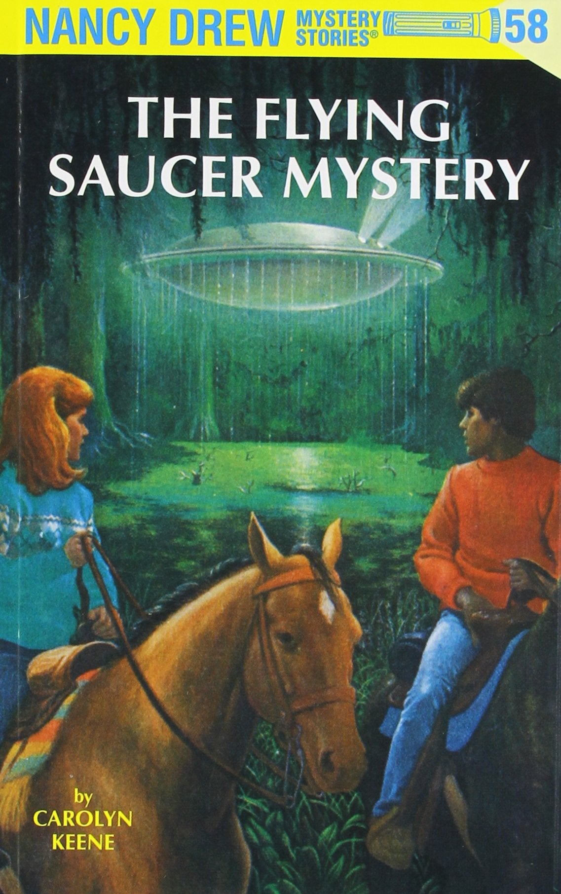 Nancy Drew 58: The Flying Saucer Mystery by Keene, Carolyn