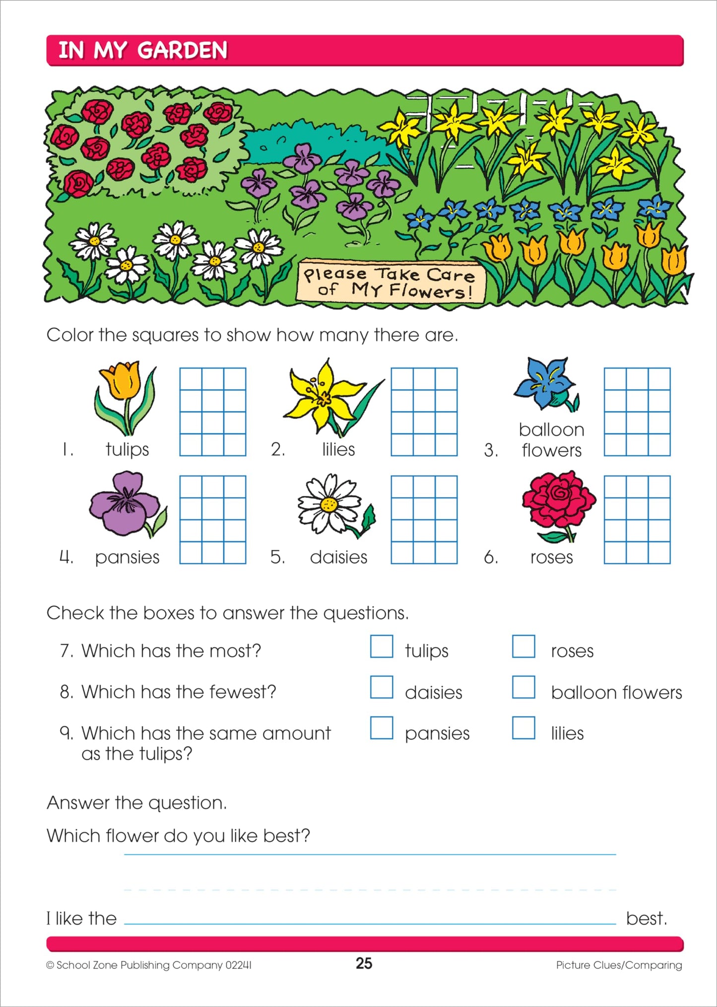 School Zone Reading Activities 1-2 Workbook: 64 Pages, 1st Grade, 2nd Grade, Comprehension, Comparing, Contrasting, Evaluating, Ages 6 to 8 (I Know It! Book Series)