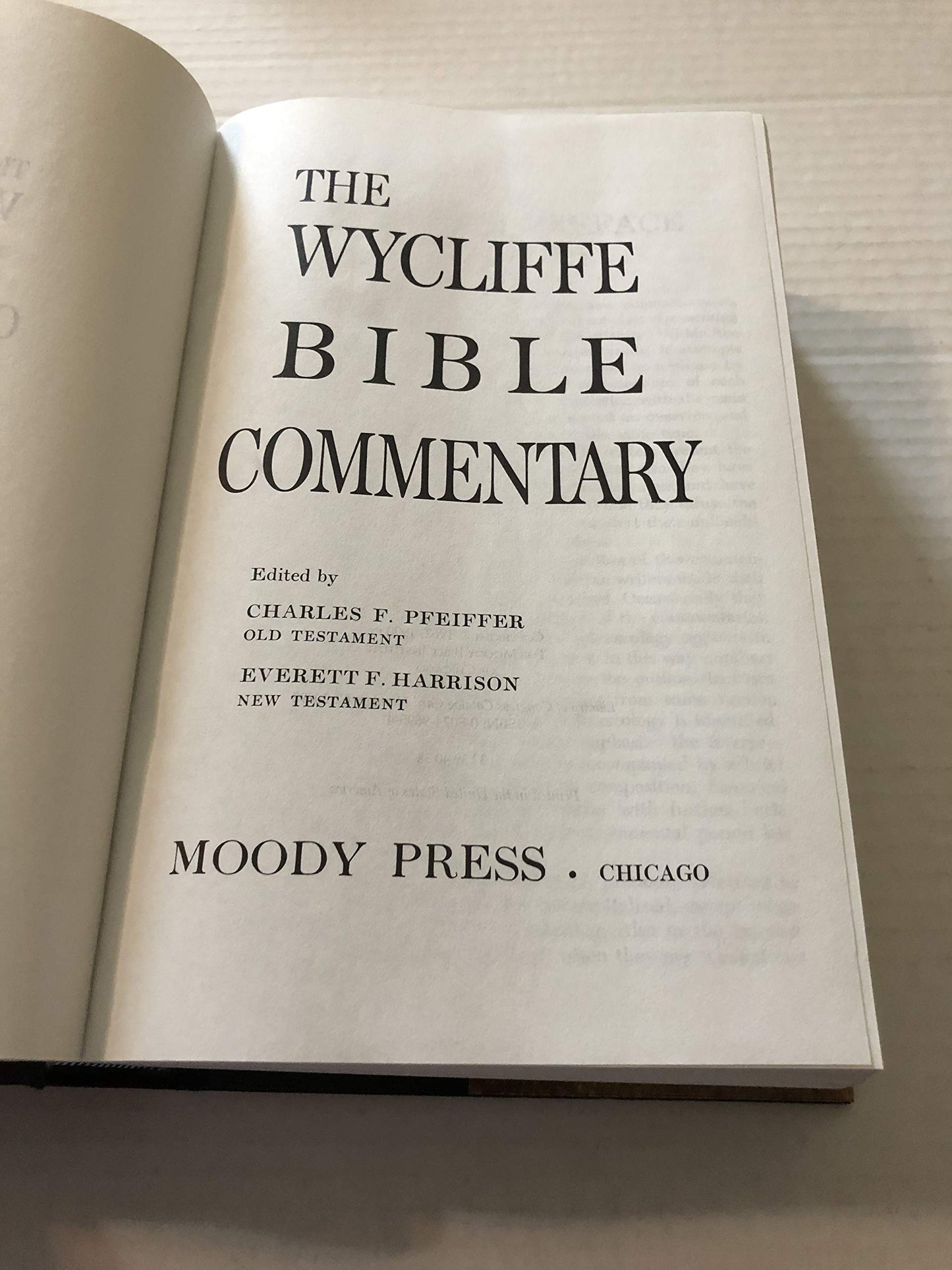 The Wycliffe Bible Commentary