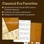 Intermediate Classical Era Favorites: The Classical Piano Sheet Music Series
