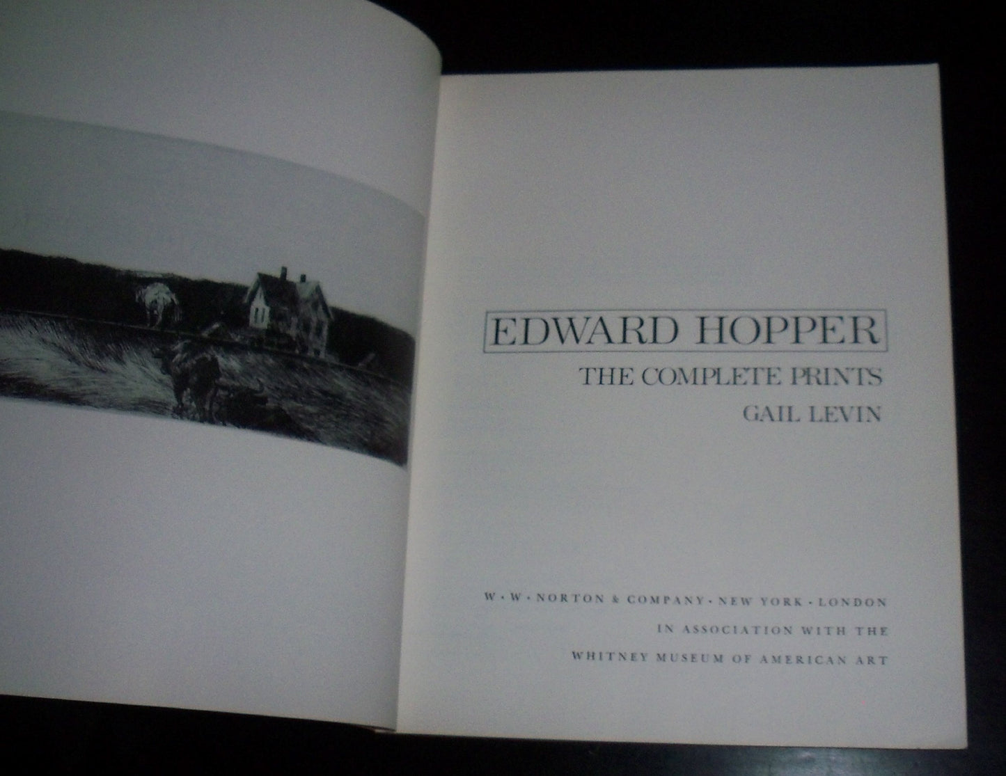 Edward Hopper: The Complete Prints by Gail Levin