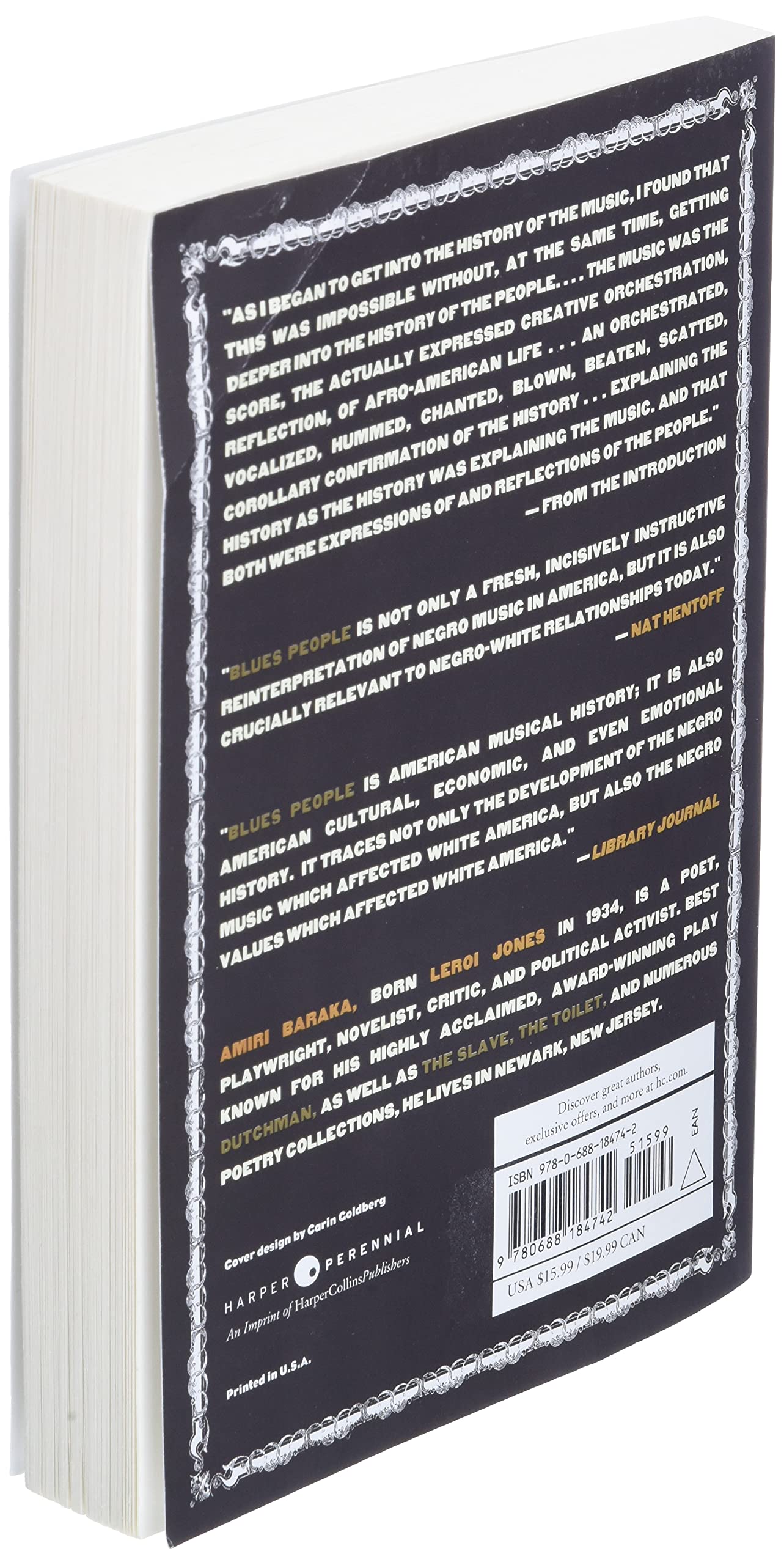 Blues People: Negro Music in White America by Jones, Leroi