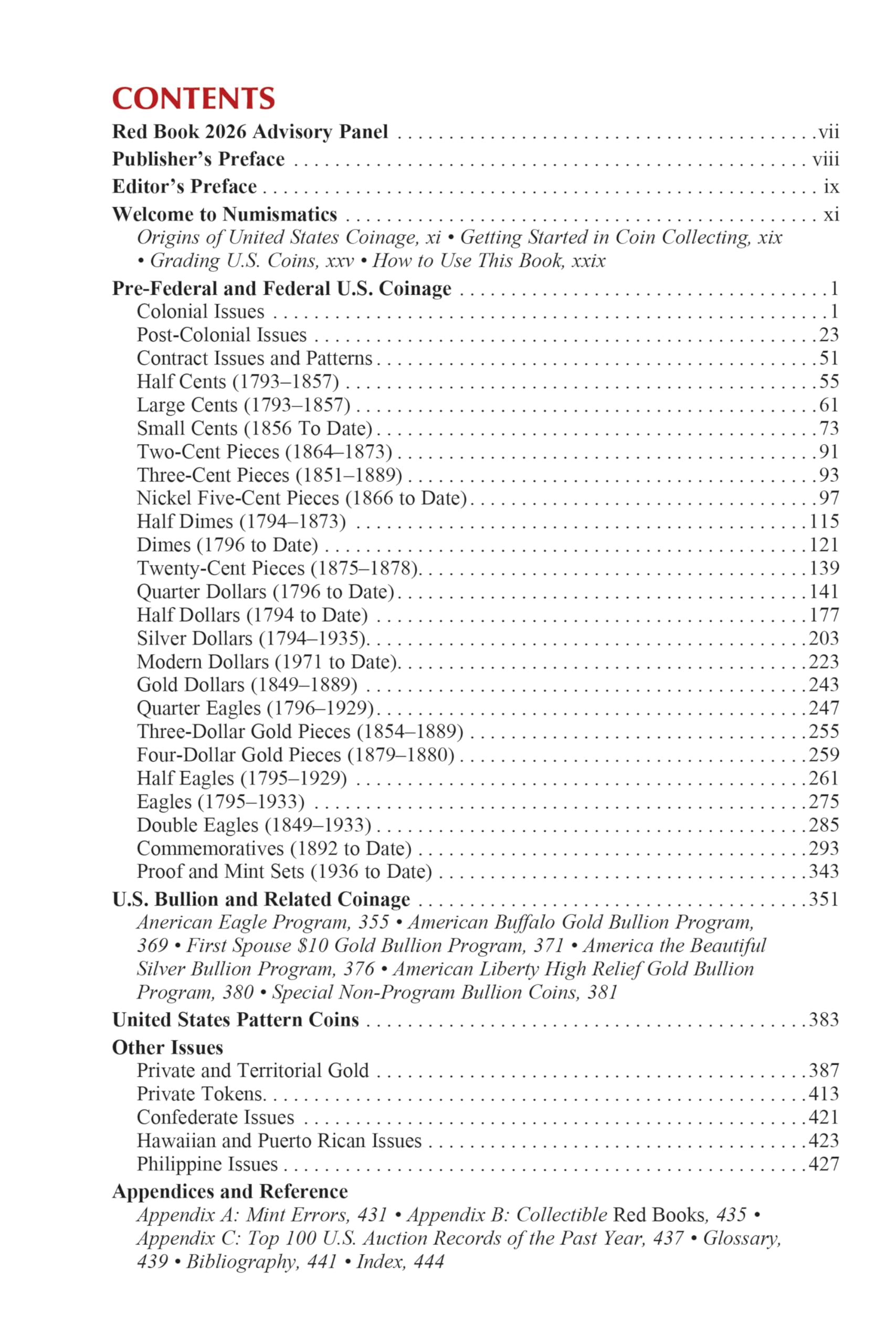 The 2026 Red Book: A Guide Book of United States Coins, 79th Edition - The Definitive Grade-by-Grade U.S. Coin Collecting & Retail Price Guide with ... Images for Collectors (Official Red Book)
