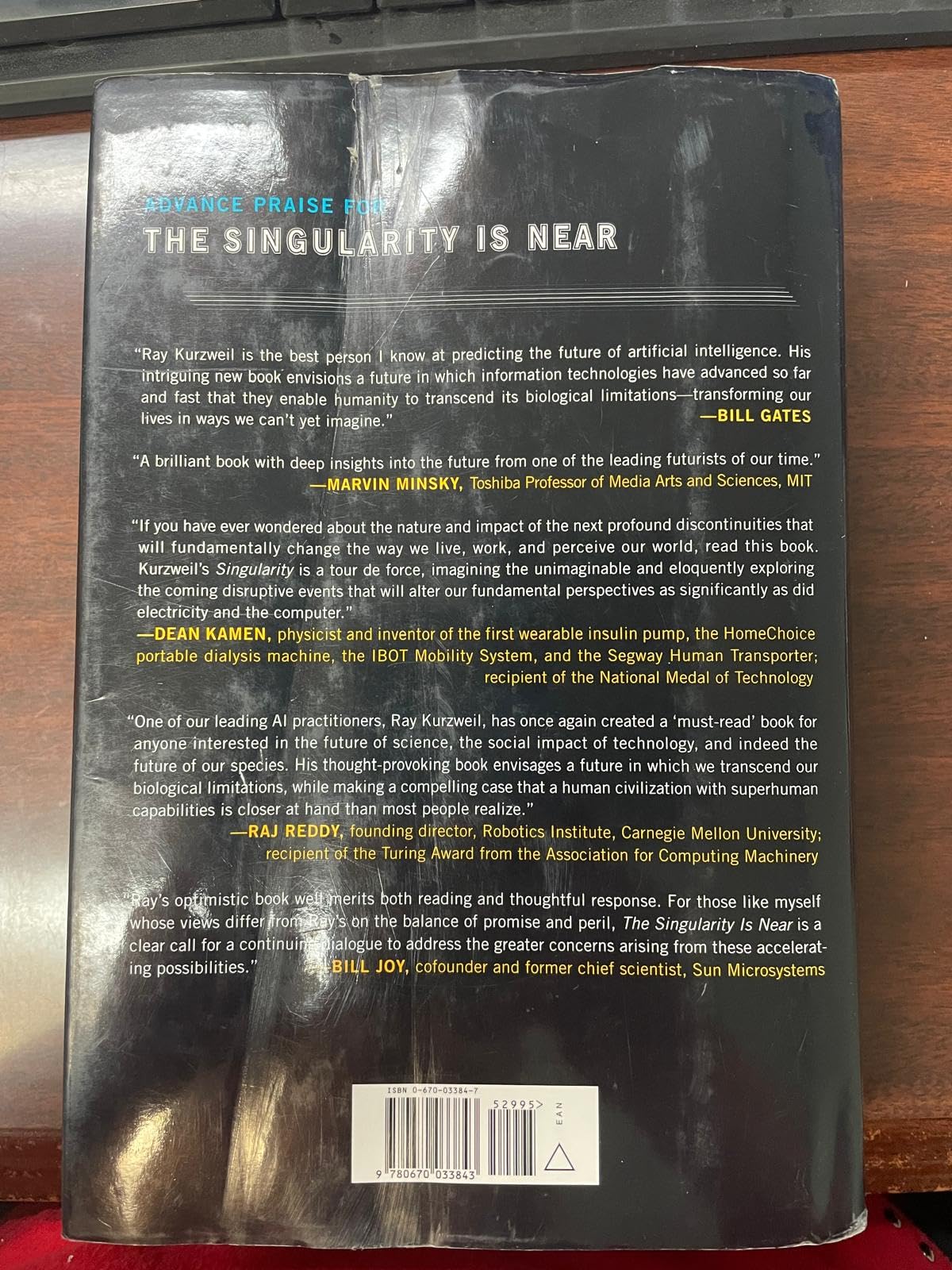 The Singularity Is Near: When Humans Transcend Biology