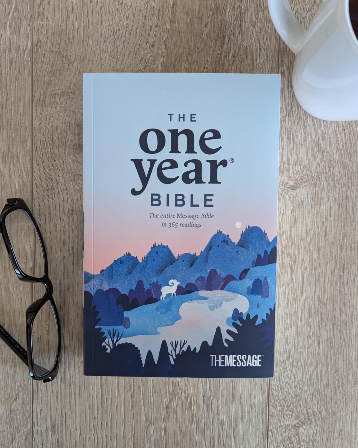 The One Year Bible The Message (Softcover)