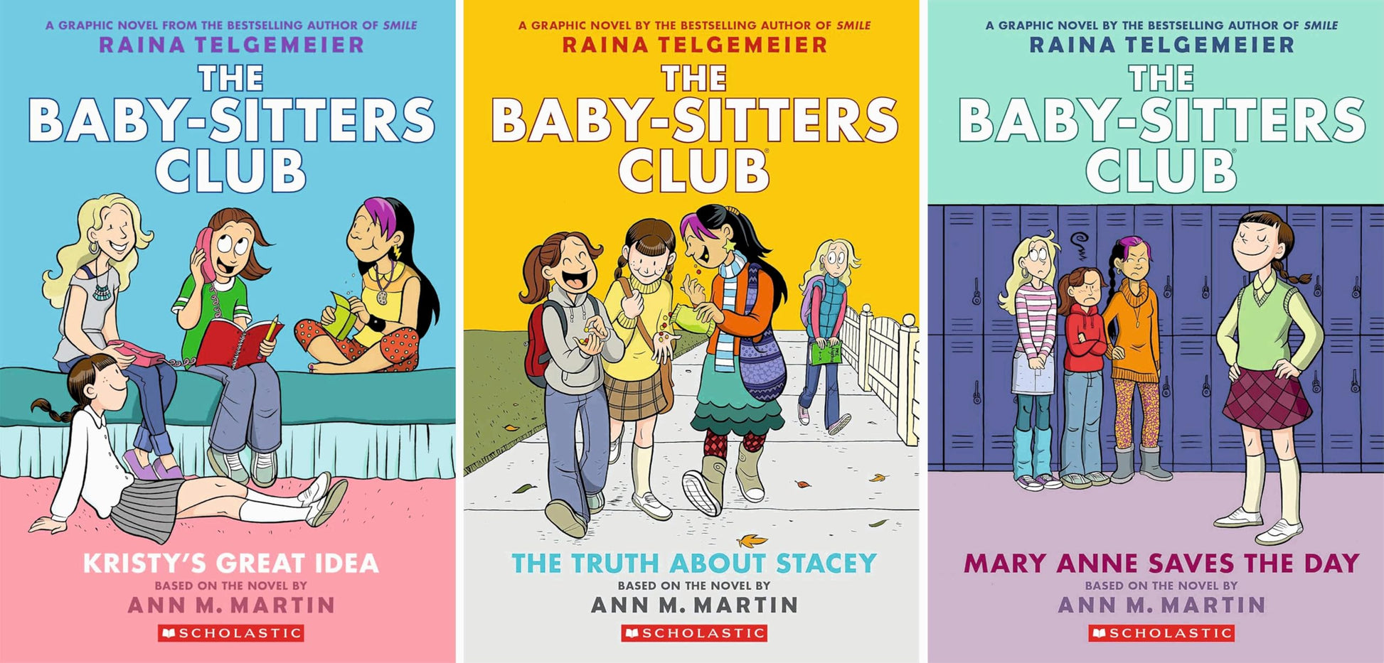 The Baby Sitters Club Graphic Novels Complete Collection Set (Books 1-18) - Graphix Series by Ann M. Martin
