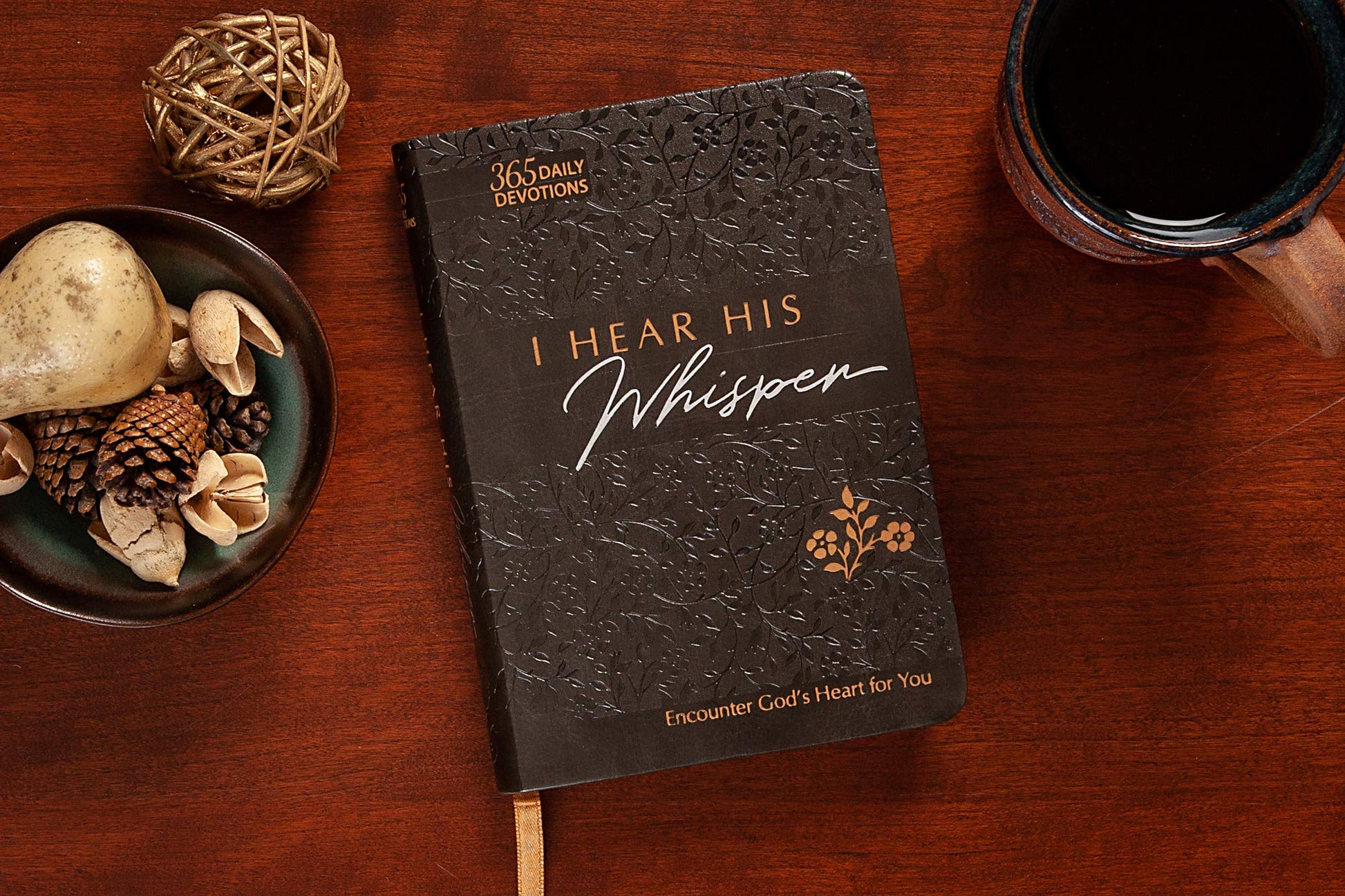 I Hear His Whisper: Encounter God's Heart for You, 365 Daily Devotions (The Passion Translation) (Imitation Leather) - Daily Messages of God's Love, ... More. (The Passion Translation Devotionals)