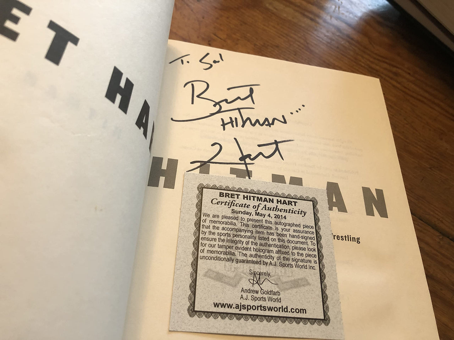 Hitman: My Real Life in the Cartoon World of Wrestling by Ha