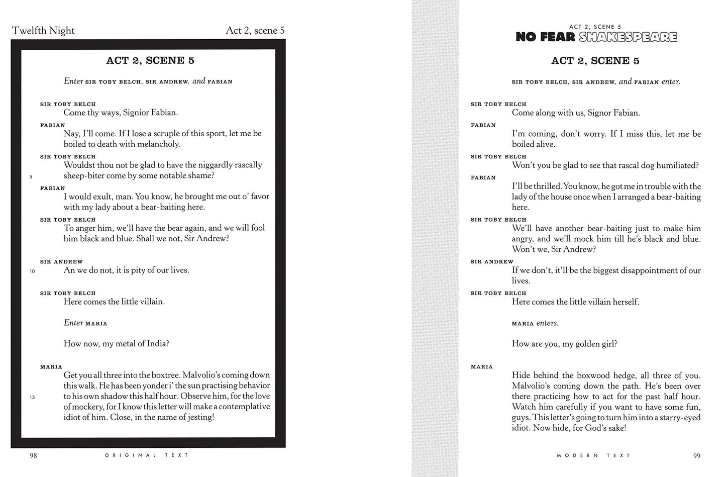 Twelfth Night (No Fear Shakespeare) (Volume 8)