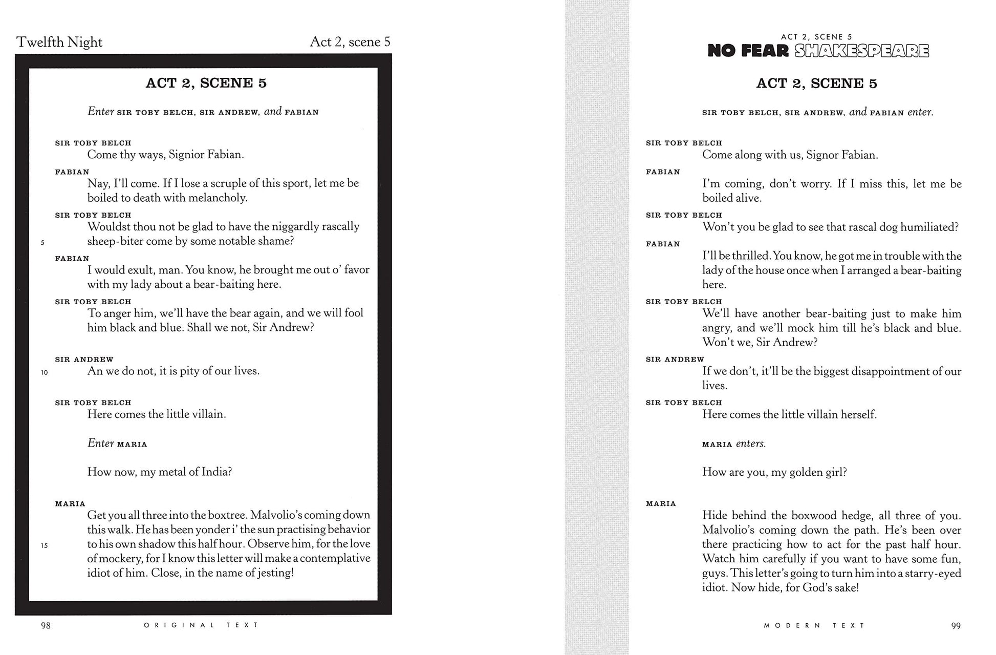 Twelfth Night (No Fear Shakespeare) (Volume 8)