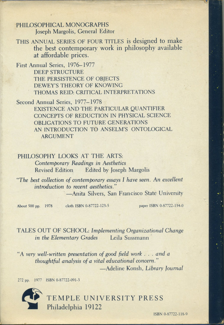 Growing up with philosophy — back cover