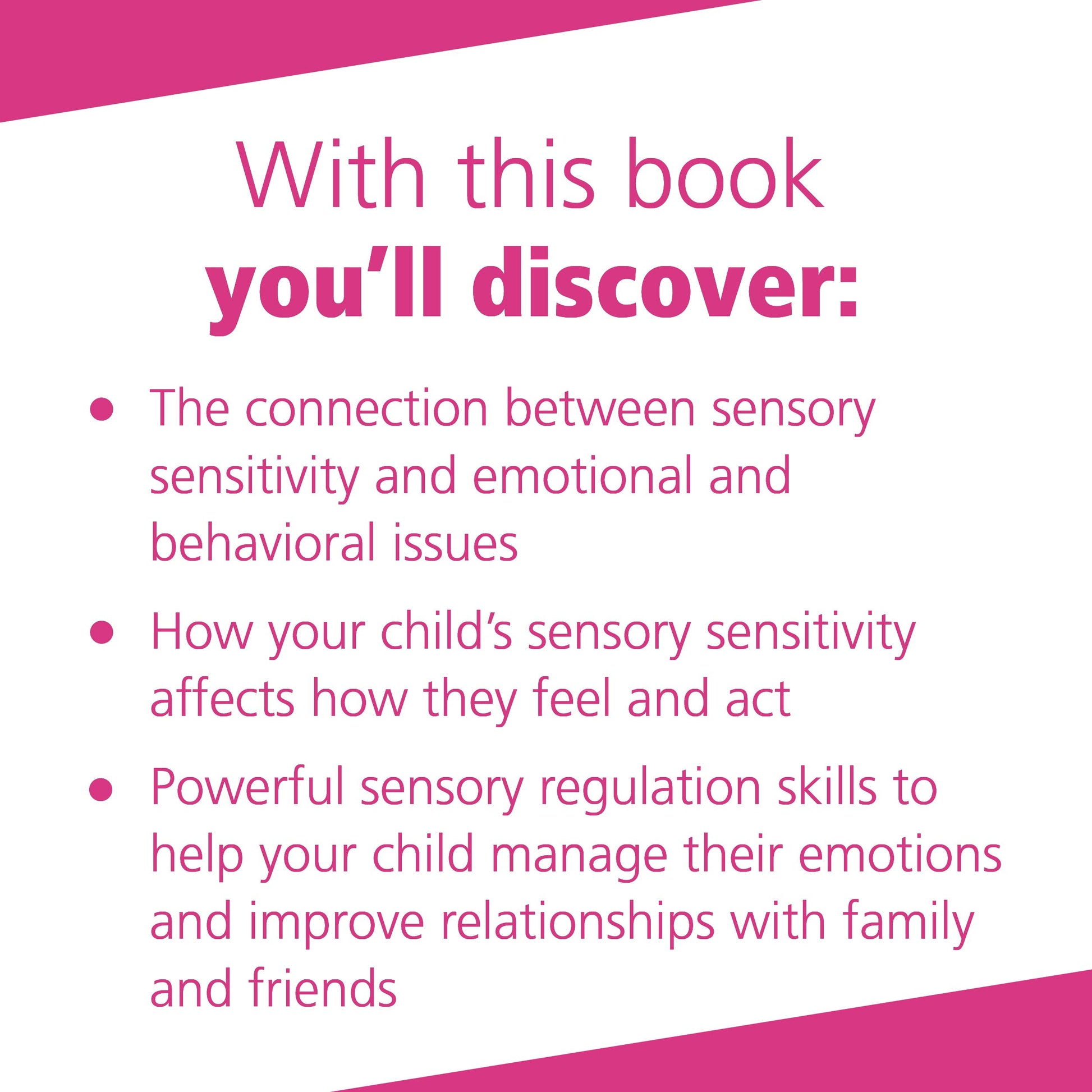 Helping Your Child with Sensory Regulation: Skills to Manage the Emotional and Behavioral Components of Your Childs Sensory Processing Challenges