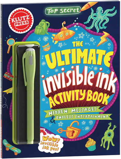 Top Secret: The Ultimate Invisible Ink Activity Book (Klutz