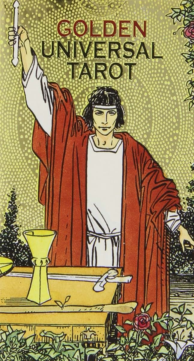 Golden Universal Tarot Deck by Lo Scarabeo