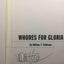 WHORES FOR GLORIA by Vollmann, William T.