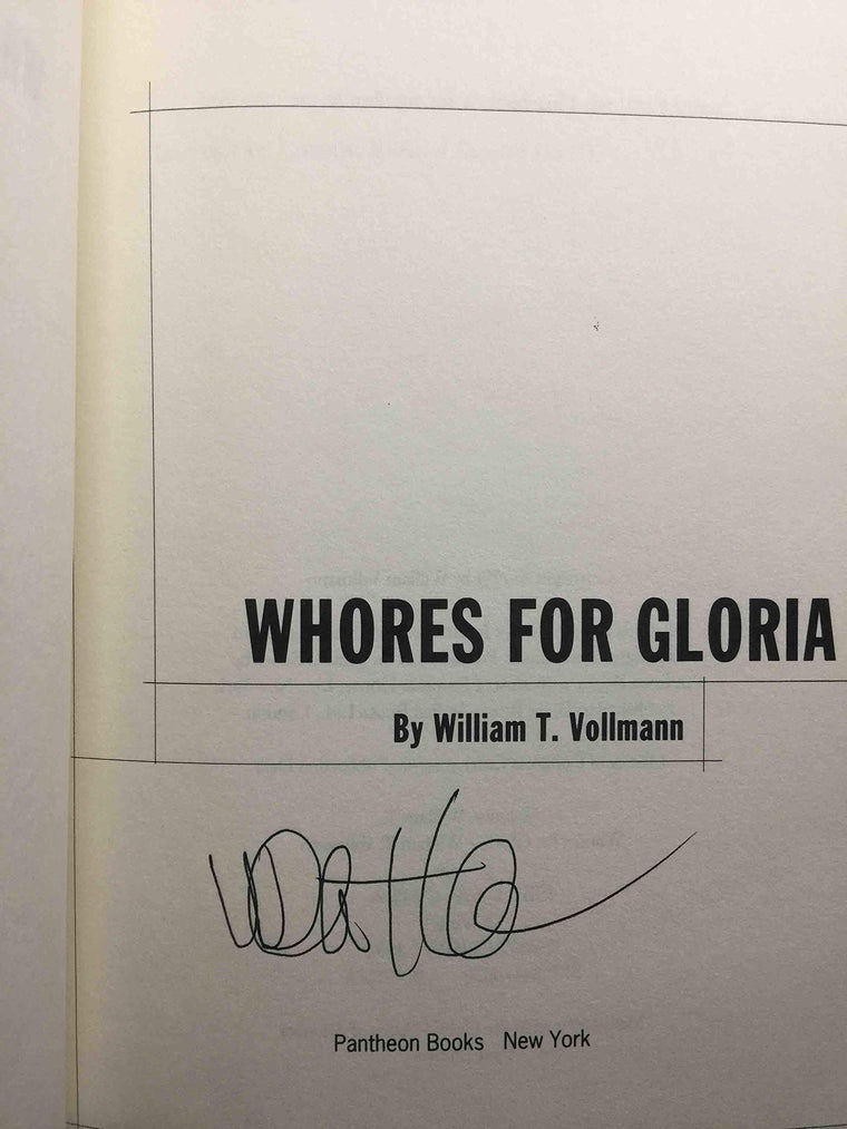WHORES FOR GLORIA — back cover