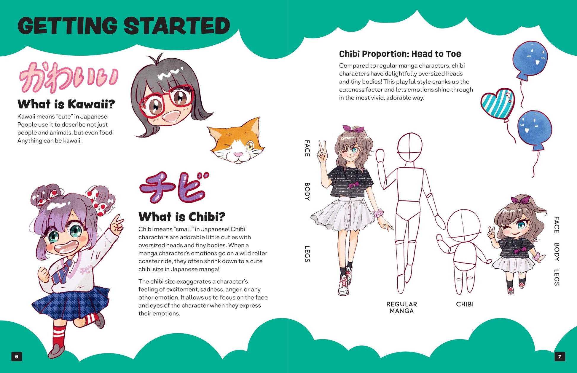 How to Draw Kawaii Manga Chibi: Big Emotions! (Learn Manga with Misako)