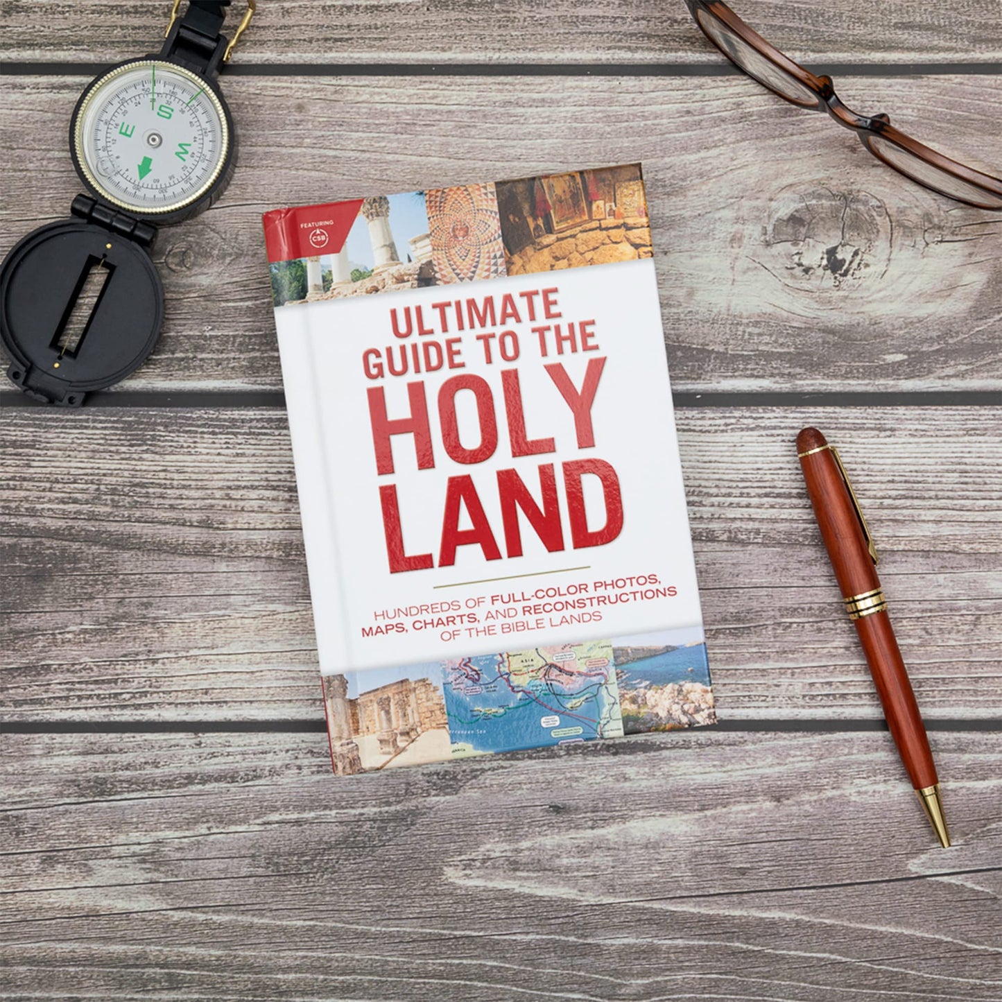 Ultimate Guide to the Holy Land: Hundreds of Full-Color Photos, Maps, Charts, and Reconstructions of the Bible Lands