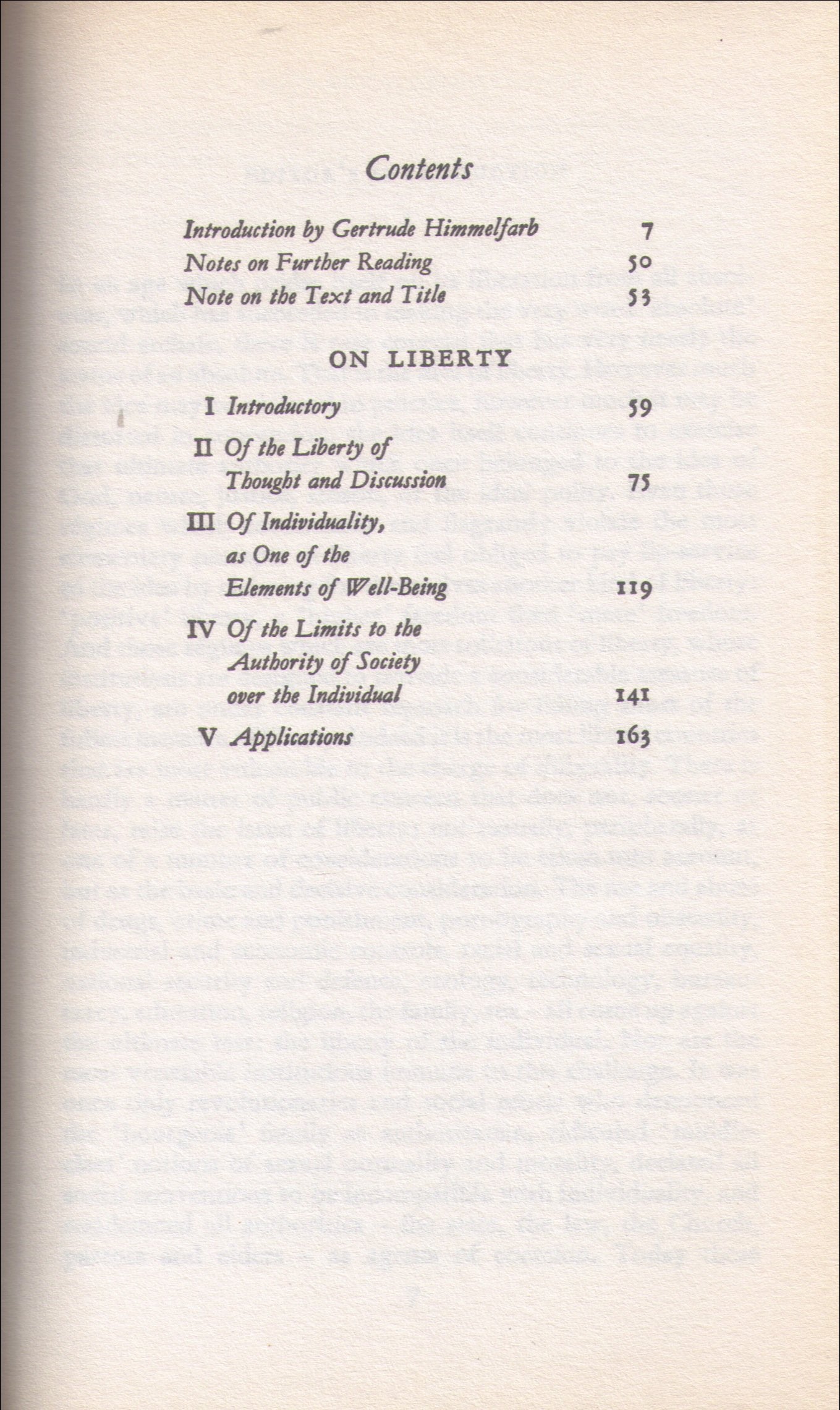 On Liberty