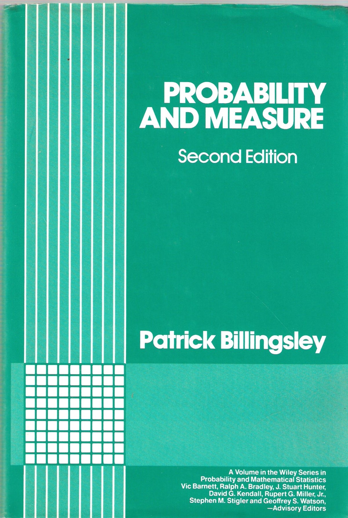 Probability and Measure (Wiley Series in Probability and Statistics)