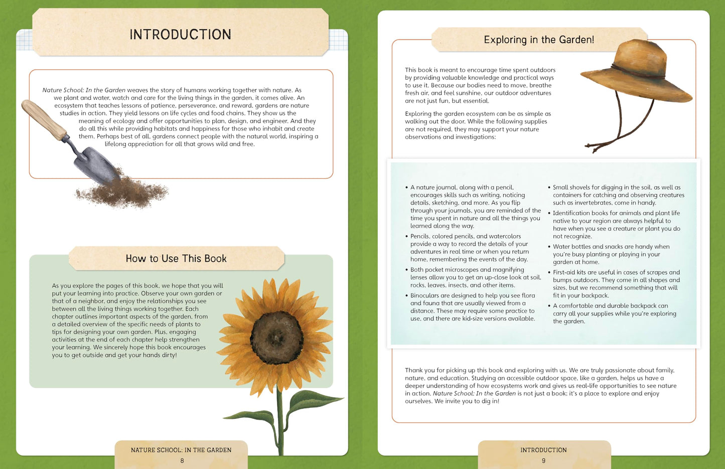 Nature School: In the Garden: Lessons and Activities to Cultivate Childrens Connection to the Natural World