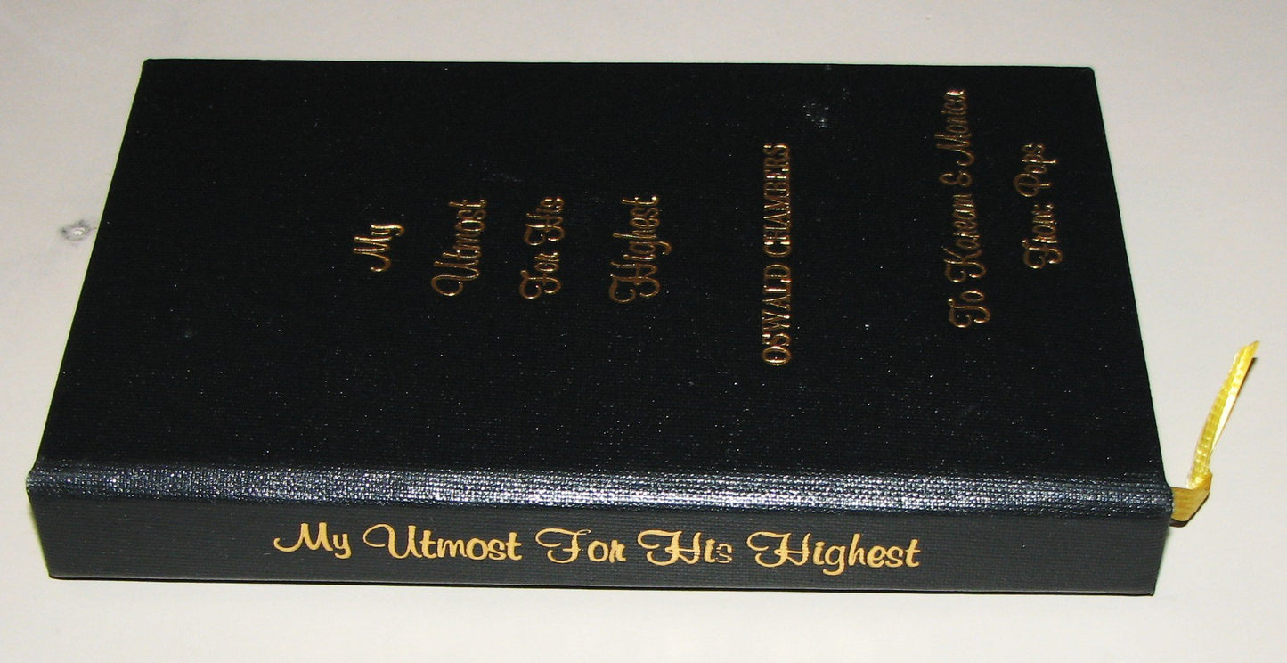 My Utmost for His Highest (Classic Edition)