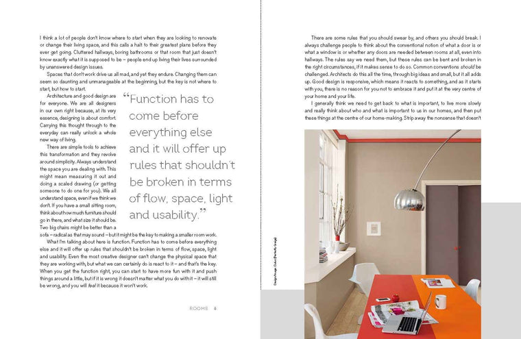 ROOMS: Spaces for Your Life — back cover