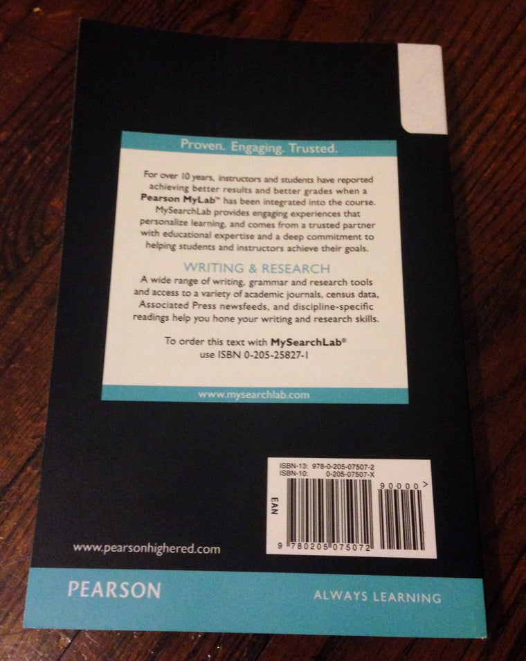Short Guide to Writing about Biology, A — back cover