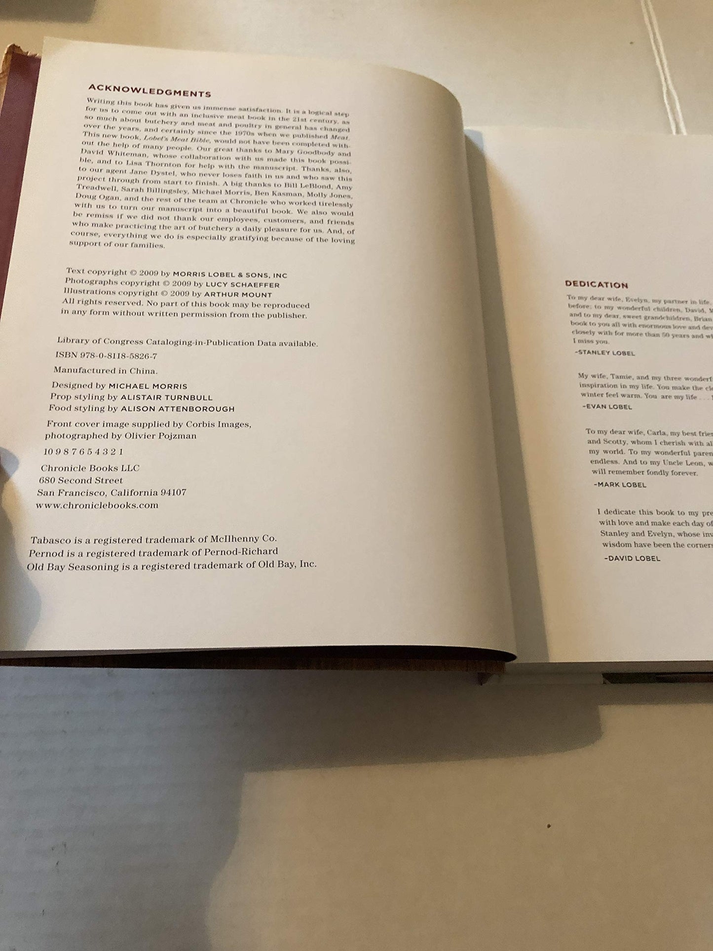 Lobel's Meat Bible: All You Need to Know About Meat and Poultry from America's Master Butchers