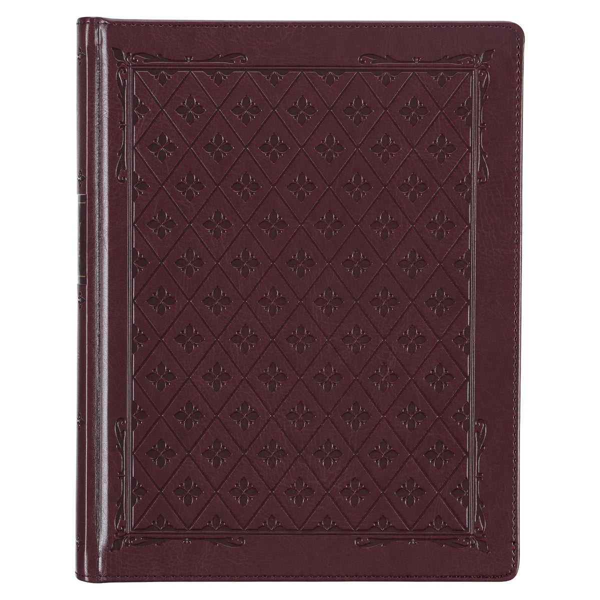 KJV Holy Bible, Large Print Note-taking Bible, Faux Leather Hardcover - King James Version, Burgundy (KJV Note-taking Editions)