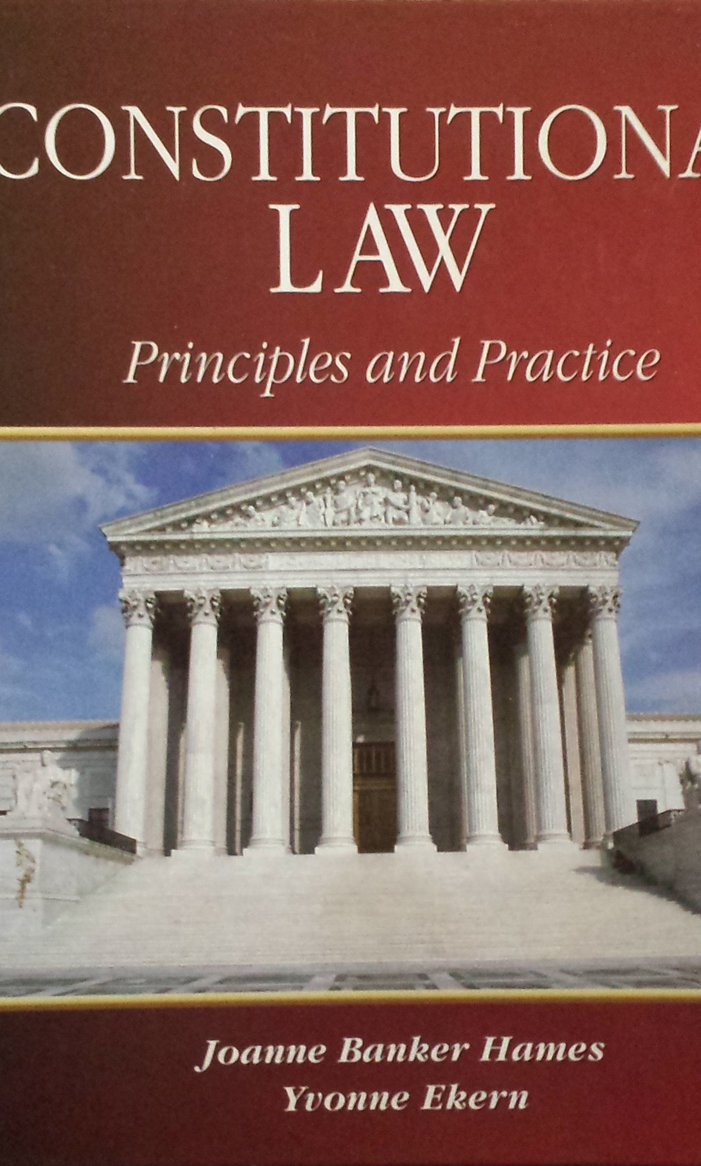 Constitutional Law: Principles and Practice