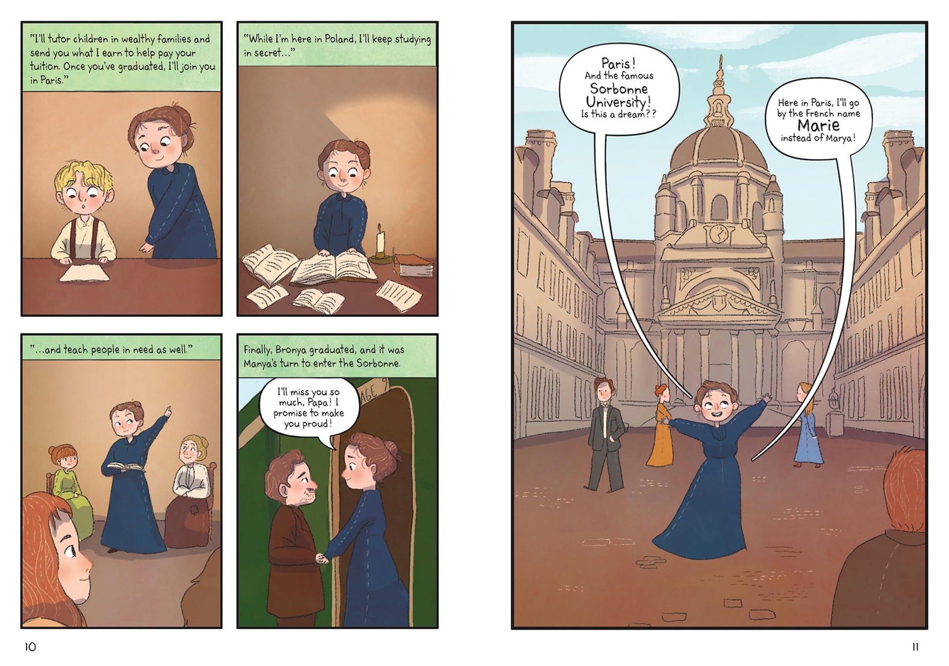 It's Her Story - Marie Curie - A Graphic Novel