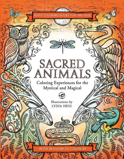 Sacred Animals (Coloring Books for the Soul)