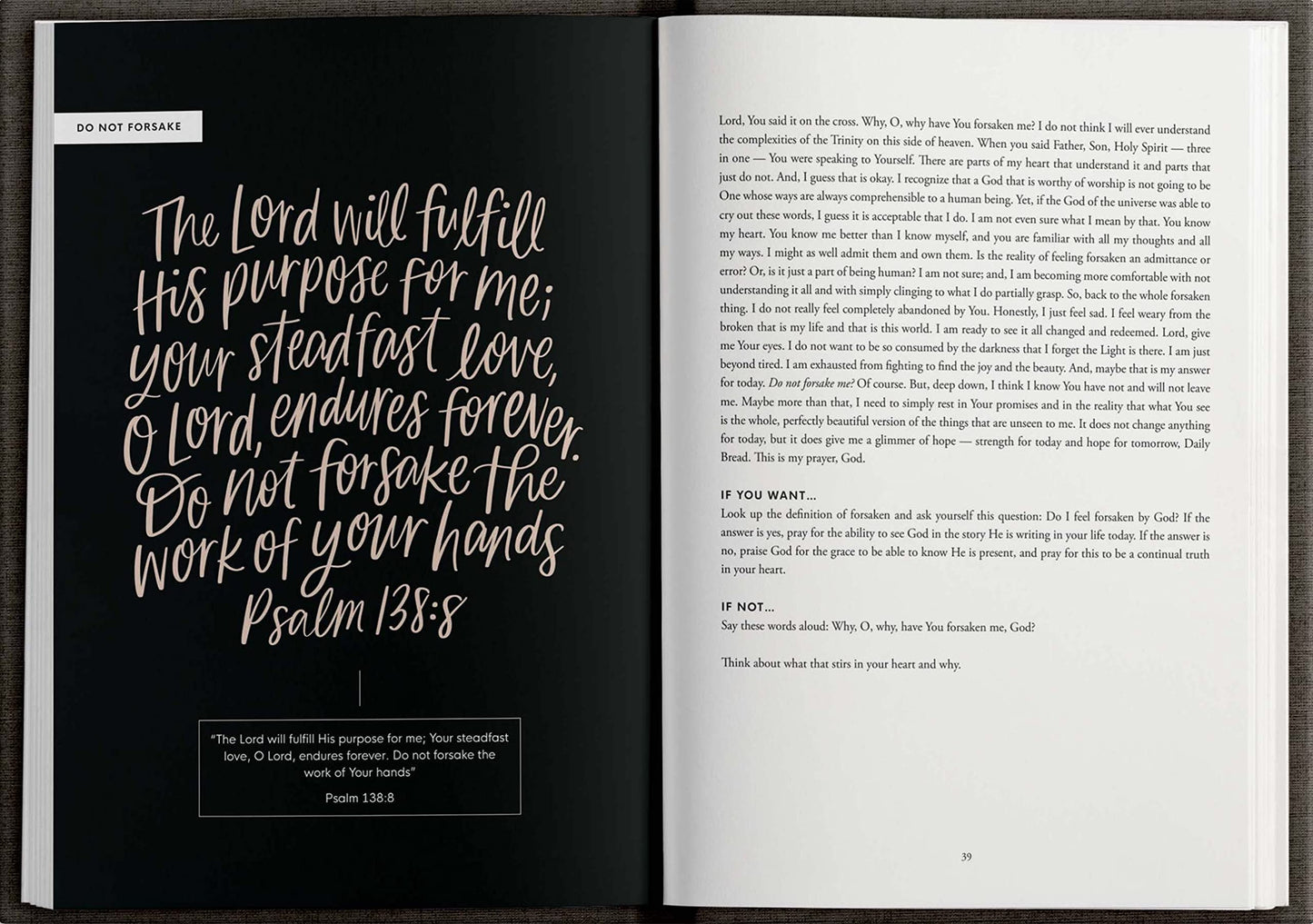 Even in Darkness: A Devotional journal for Grief: Raw and Honest Devotions with Guided Prompts During Seasons of Grief, Loss and Suffering