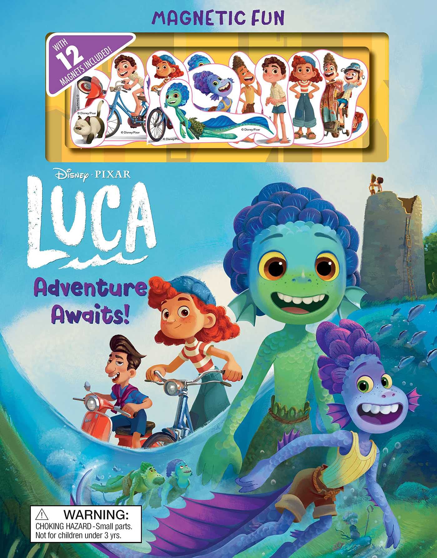 Disney Pixar: Luca: Adventure Awaits! (Magnetic Hardcover) b
