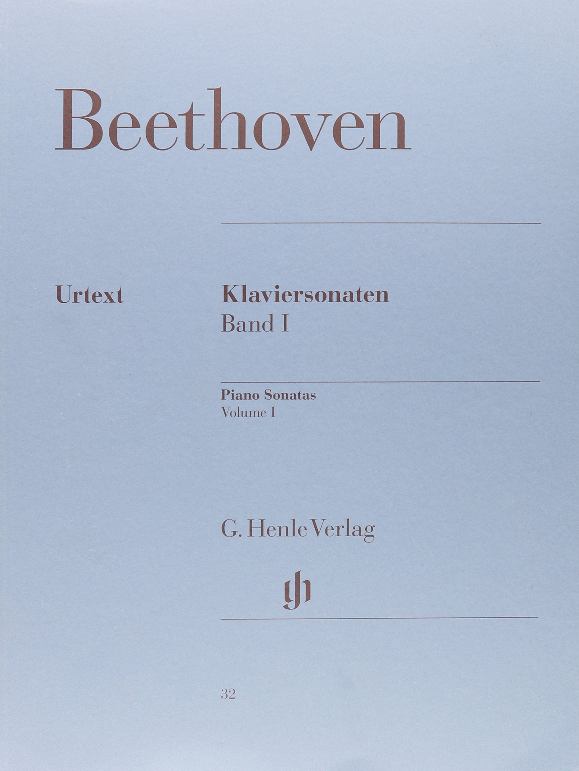 Piano Sonatas Volume I Beethoven (Multilingual Edition)