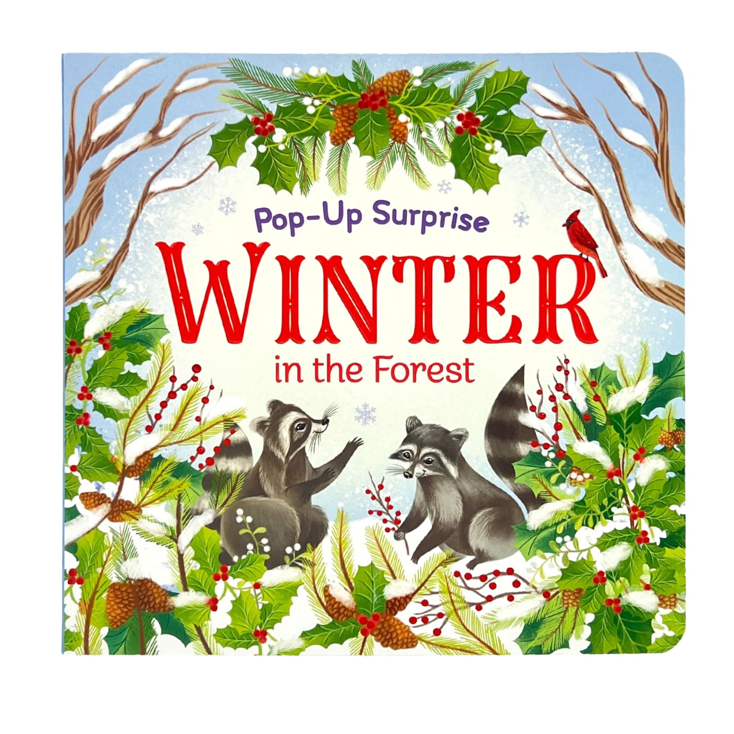 Winter In The Forest Deluxe Lift-a-Flap & Pop-Up Seasons Children's Board Book (Lift-a-flap Surprise)