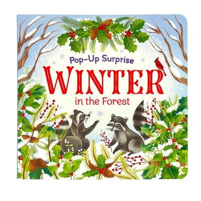 Winter In The Forest Deluxe Lift-a-Flap & Pop-Up Seasons Children's Board Book (Lift-a-flap Surprise)