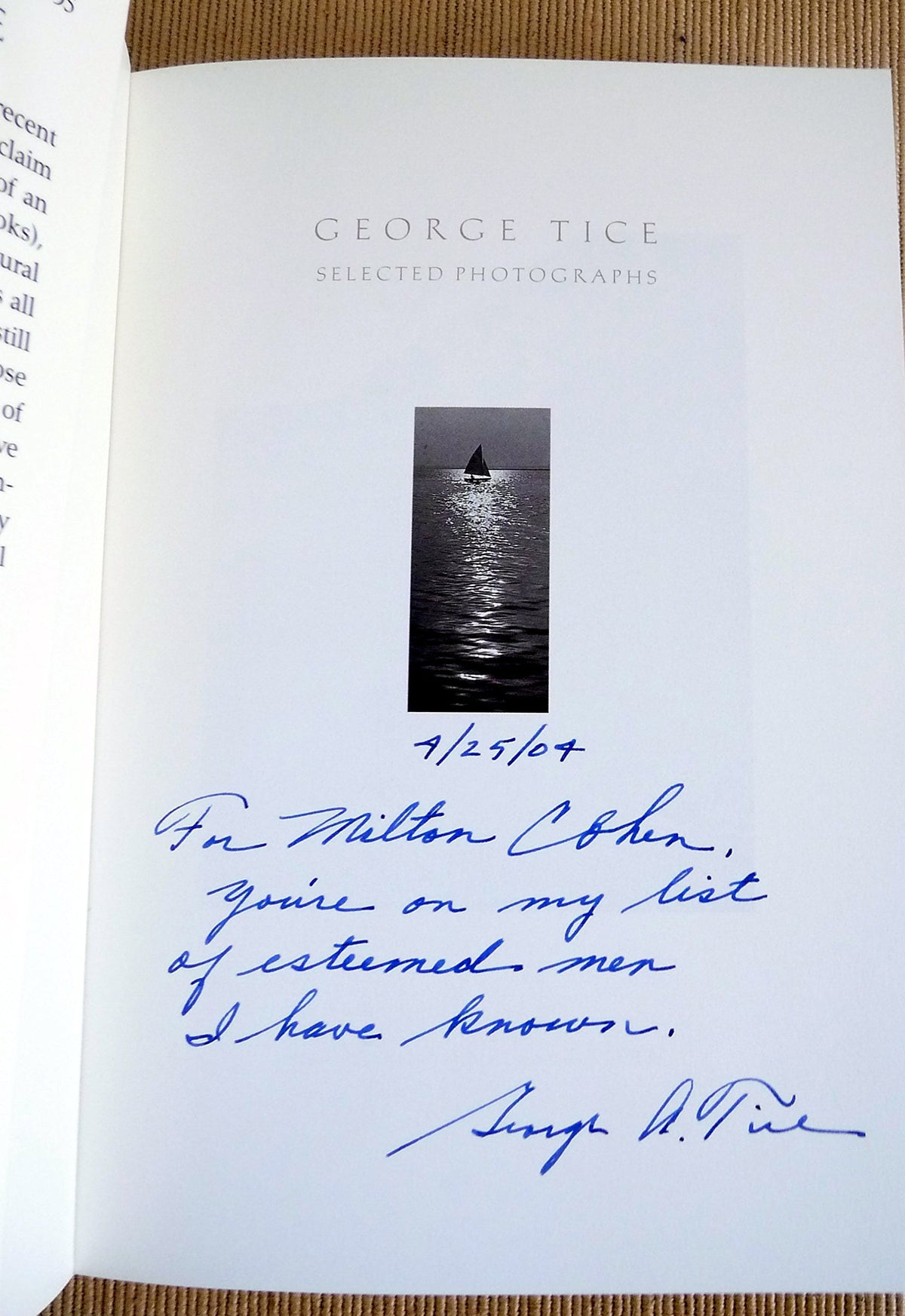 George Tice: Selected Photographs, 1953-1999 (Pocket Paragon Series)