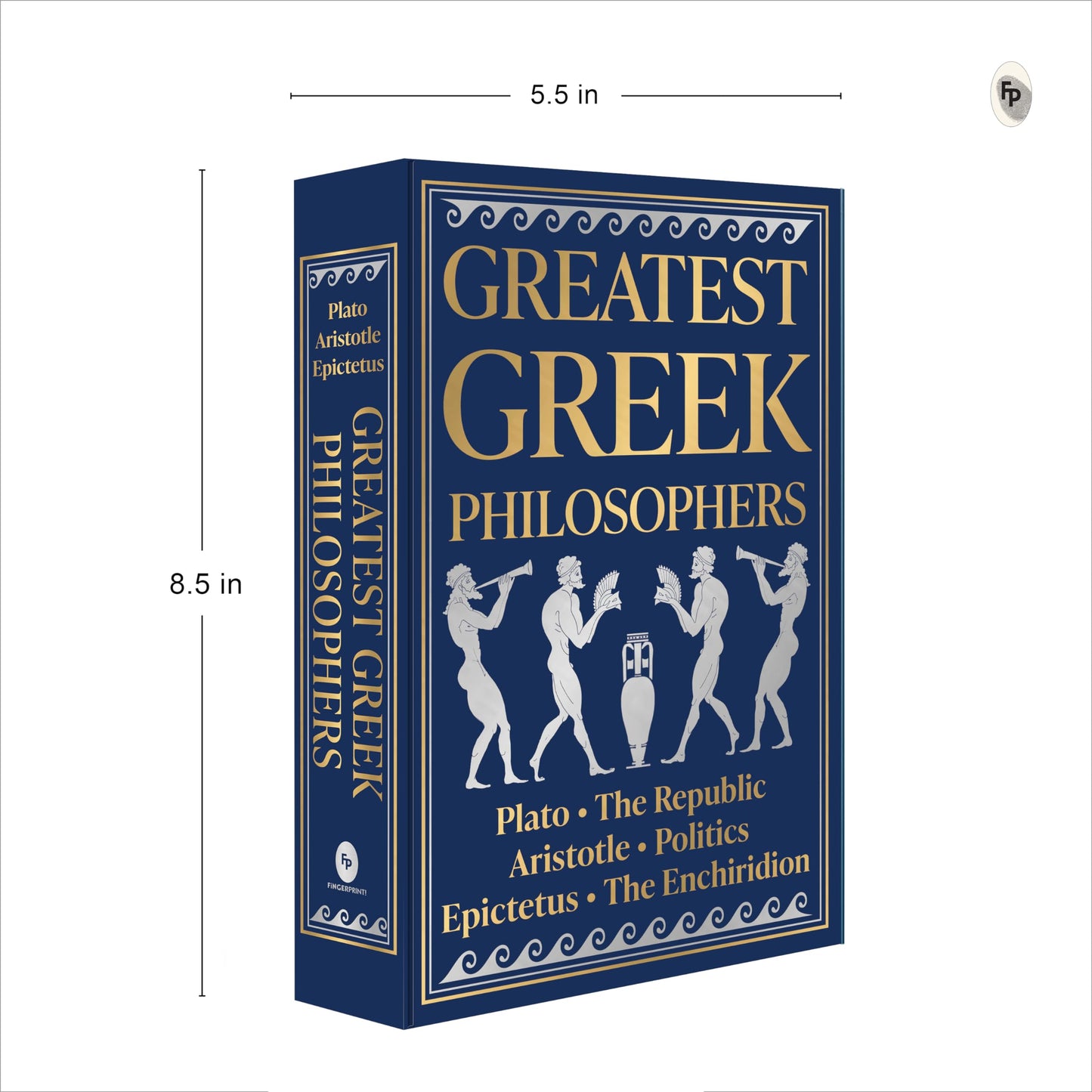 Greatest Greek Philosophers (Deluxe Hardbound Edition) (Fingerprint Classics)